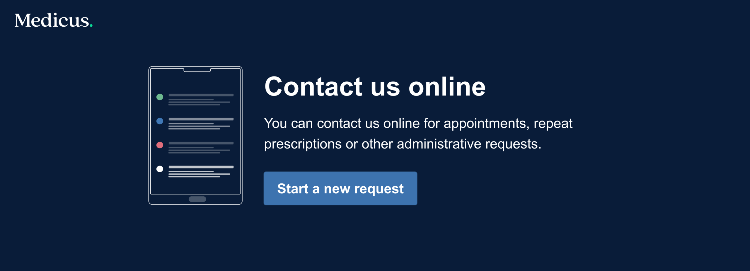 Medicus Online Requests